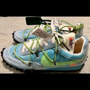 Nike Womens Waffle Racer Off White never worn
